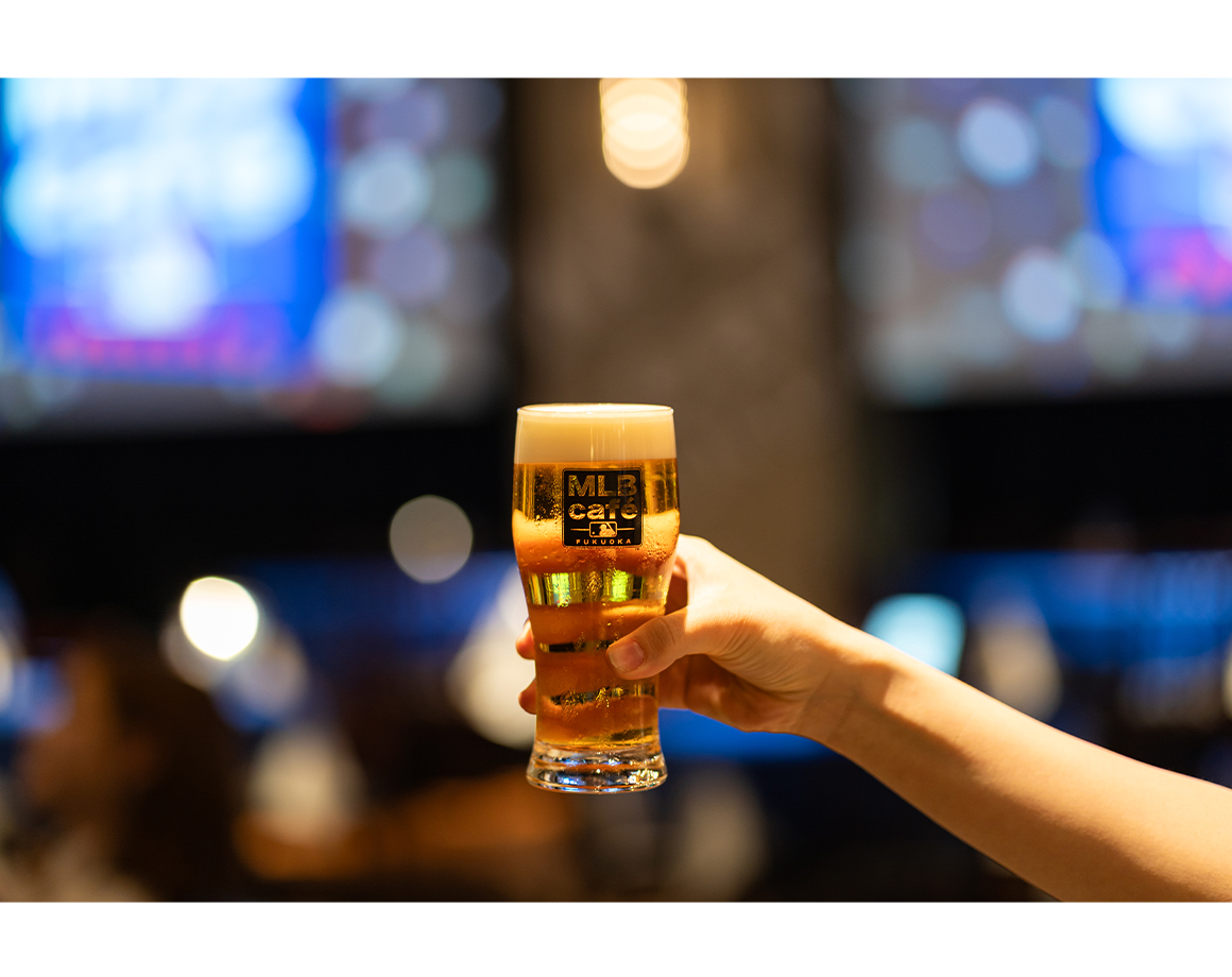【3/27~】試合終了後は飲み放題へ!MLB café FUKUOKAに集合!