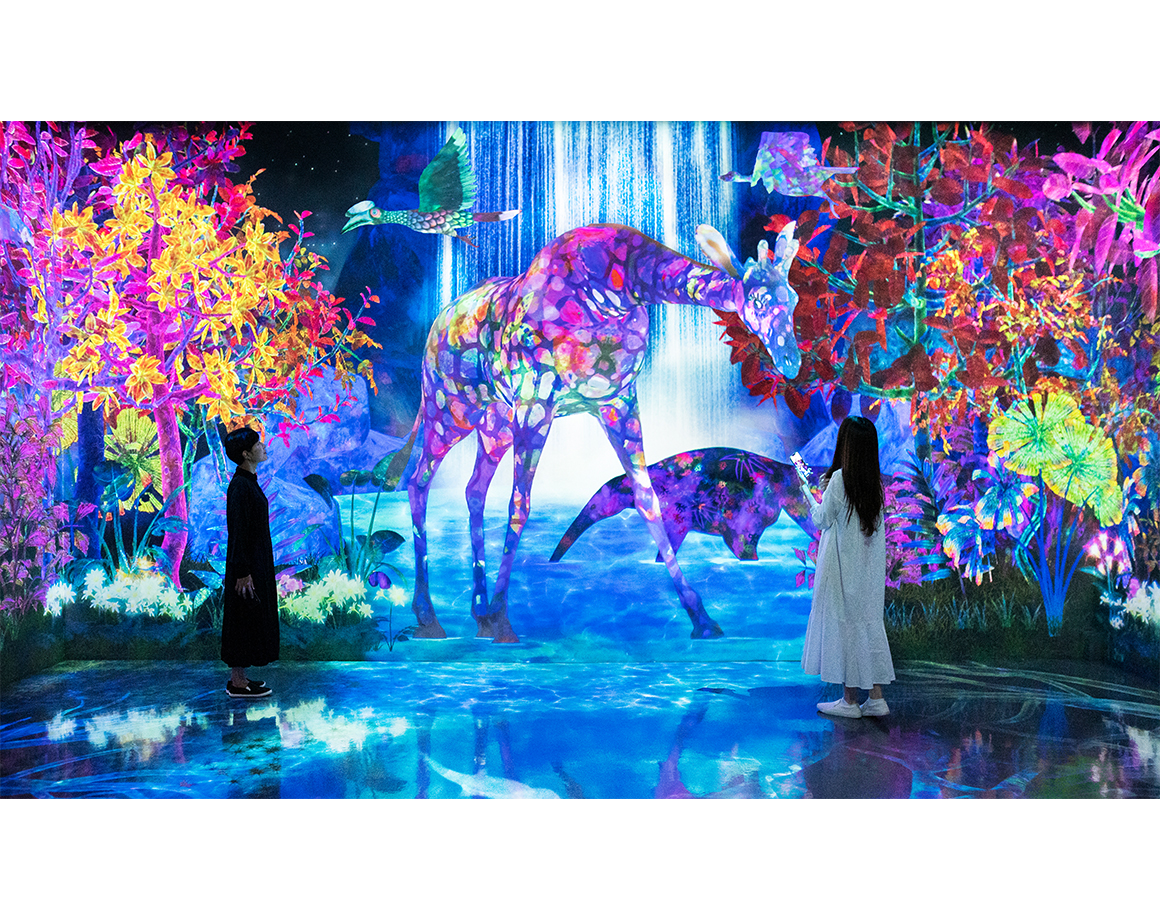 [9/16~] “teamLab Forest” becomes an autumn landscape.