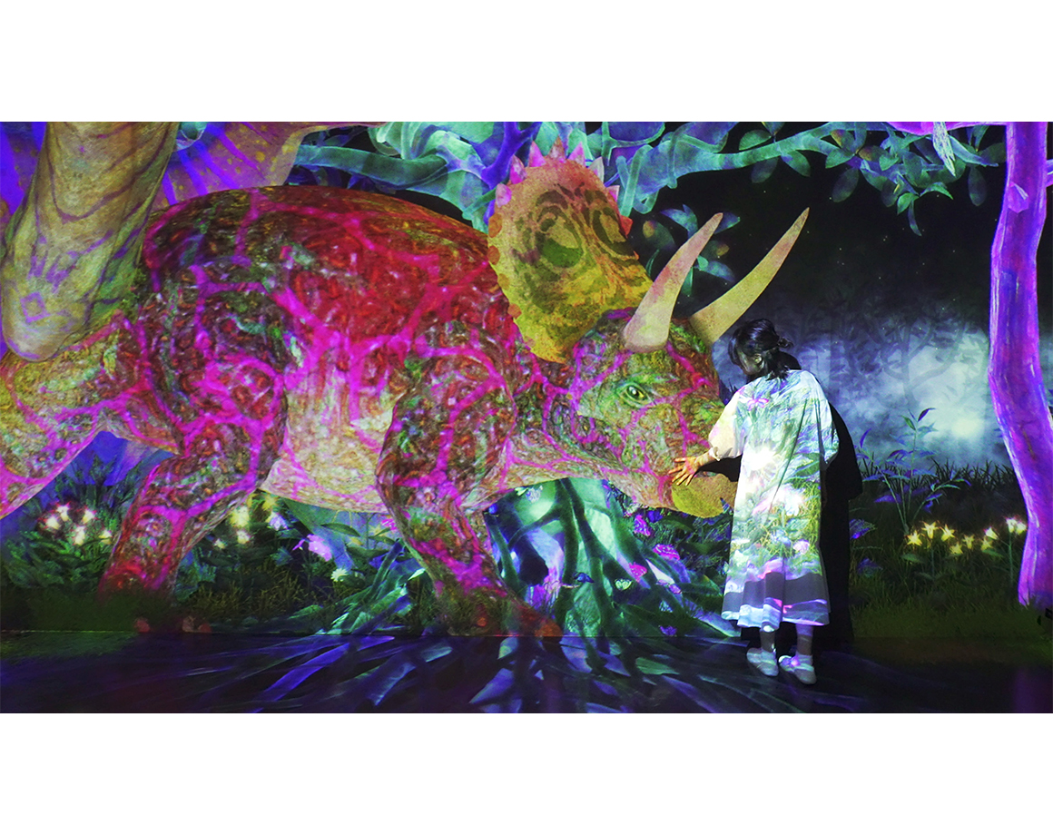 【3/20～】チームラボフォレストに「つかまえて集める恐竜の森」が登場